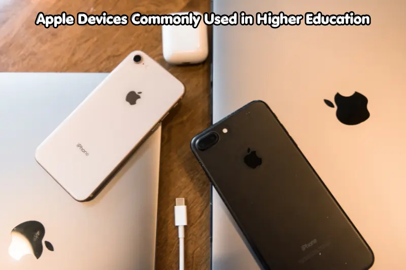 apple devices commonly used in higher education
