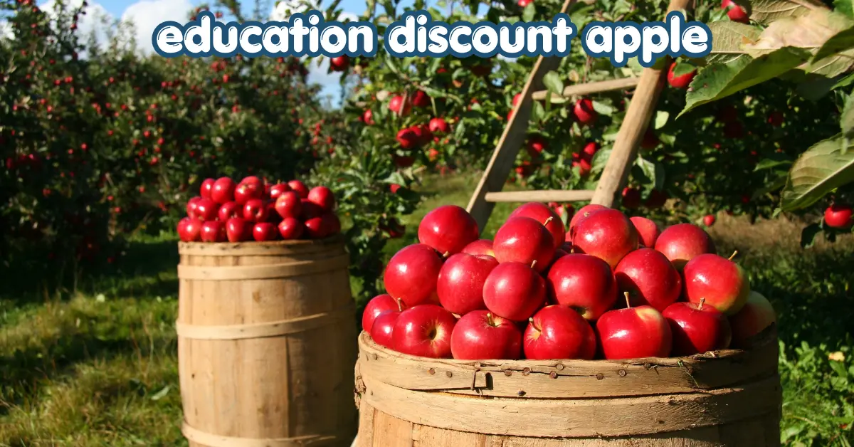 education discount apple